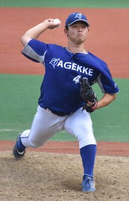 投手陣の柱として期待がかかる河北