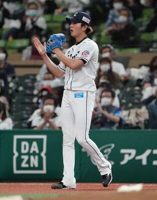 ５日のオリックス戦で好投した今井
