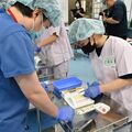 足利赤十字病院が院内解放イベント　高校生が手術体験「人を助ける仕事すごい」　　
