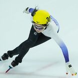 国民スポーツ大会　ショートトラック少年女子500m・並木碧泉（宇都宮中…