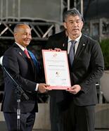 井上団長「スポーツの価値発信」