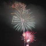 夜空彩る5000発　大田原・佐久山で納涼花火大会　「来年もまた」