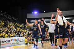 日環アリーナでブレックス戦