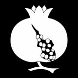 柘榴（ざくろ）〈植物紋　柘榴〉