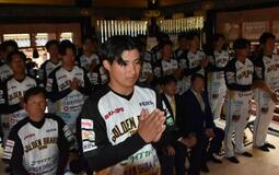 リーグＶへ必勝祈願