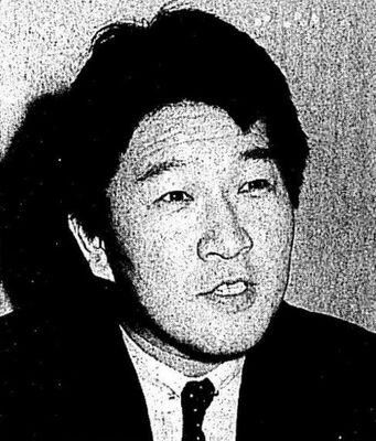 1990年8月12日の下野新聞に掲載された茂木氏の顔写真