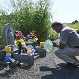 小山の幼い兄弟殺害20年　悲劇再発防止「語り継ぐ」、供養の地蔵前で来訪…