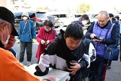 福引きで新春の運試し