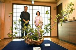 春の花籠 ご覧あれ