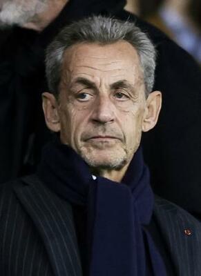 　フランスのサルコジ元大統領（ゲッティ＝共同）