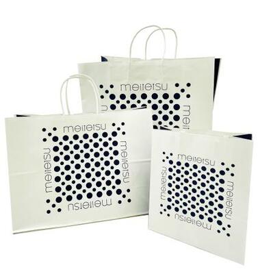 　本店閉店後も使用を続ける名鉄百貨店の紙袋（同百貨店提供）