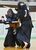 剣道成年女子決勝　大将・関口（左）がドウを決める＝宇都宮市のユウケイ武道館