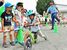 ランニングバイクを使った走行実技