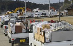 災害廃棄物撤去「終わり見えず」　トラックで10回以上運ぶも...　能登…