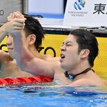 強くなって戻ってきた　競泳水沼（真岡出身）パリ五輪内定　男子100バタ…