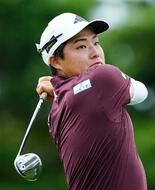 男子ゴルフ、永野と吉田が２位