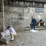 古里の先人しのぶ 沖縄栃木県人会、「栃木の塔」で清掃活動 23日の慰霊…