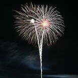 冬の夜空彩る大輪 2年ぶりやいたの花火大会、初めて冬に実施