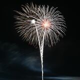 冬の夜空彩る大輪 2年ぶりやいたの花火大会、初めて冬に実施