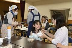 世代間交流へ地域食堂