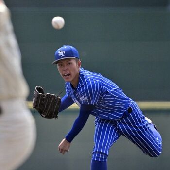 速報】青藍泰斗、35年ぶり甲子園へ 決勝、作新学院に4－3