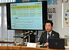 ２０２４年度の予算案について会見する佐藤市長
