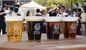 会場で楽しめる複数のビール