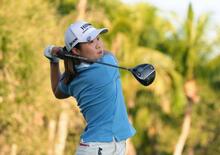 米女子ゴルフ、畑岡は４打差３位
