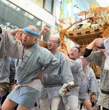 街なかに４年ぶりかけ声　宇都宮で勇壮に市場祭