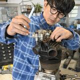 1949年製メグロバイクの復元進む　11月の「キャノンボール」でお披露目　“聖地”で感動再現へ