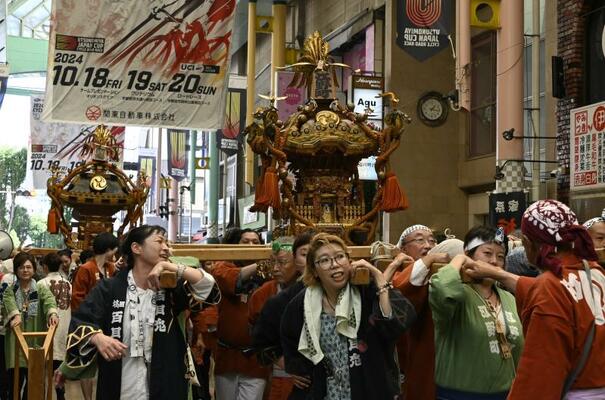 昨年１０月に開かれた宇都宮祭
