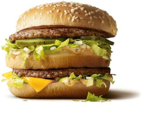 　日本マクドナルドの「ビッグマック」