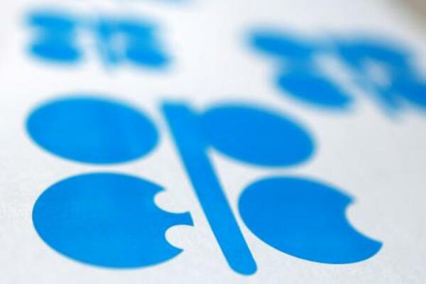 石油輸出国機構(OPEC)のロゴ=6月25日(ロイター=共同)