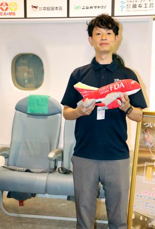 　施設を運営する「ナカシロ」の平山貴英さん＝２０２５年８月、愛知県小牧市