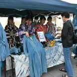 藍染めを市の観光資源へ　イベント参加し商品ＰＲ　栃木商業高生