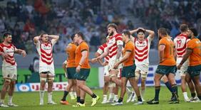 ラグビー、日本は豪州に惜敗