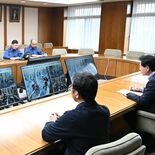 岩手の山林火災、宇都宮市長に活動報告　隊員派遣の市消防局