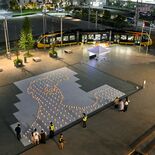 キャンドルに能登への思い込めて　宇大の学生団体がイベント主催　「きれい…