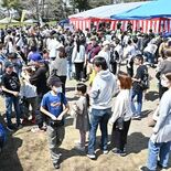 鹿沼・東部台さくらまつり、５年ぶりのにぎわい　出店やショーに来場者の笑…