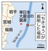 東北沖、断層の粘土滑り巨大津波