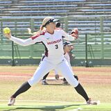 ソフトボール女子・ホンダ、NECに7-0で快勝 エース躍動、「MWP賞」も獲得
