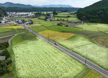 里山は秋色、ソバの花見ごろ　日光・長畑地区