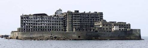 軍艦島に５５年ぶり 新施設
