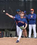 大リーグ、今井は初日にブルペン