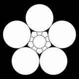 梅鉢（うめばち）　〈植物紋　梅鉢〉