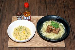 【食べた？】沖縄出身もうなる「本物」　ソーキそば・半チャーハンセット　琉華食堂（矢板）