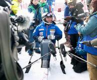 森井が回転も優勝、鈴木は２位