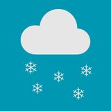 宇都宮で初雪観測