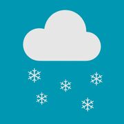 宇都宮で初雪観測