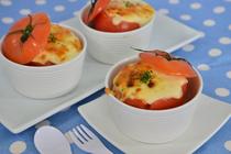 ＜トマトまるごと！　トマトカップドリア＞